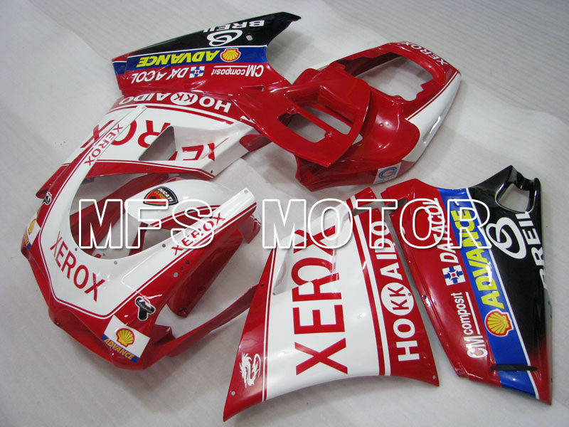 Ducati 916 1994-1998 Injection ABS Fairing - Xerox - Red White - MFS4053 - Fairings Kit