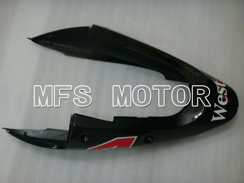 Kawasaki NINJA ZX12R 2000-2001 Injection ABS Fairing - West - Black White - MFS4097 - Fairings Kit