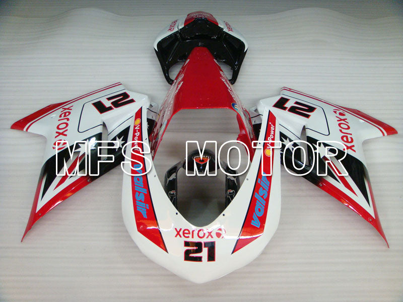 Ducati 848 / 1098 / 1198 2007-2011 Injection ABS Fairing - Xerox - Red White - MFS4103 - Fairings Kit