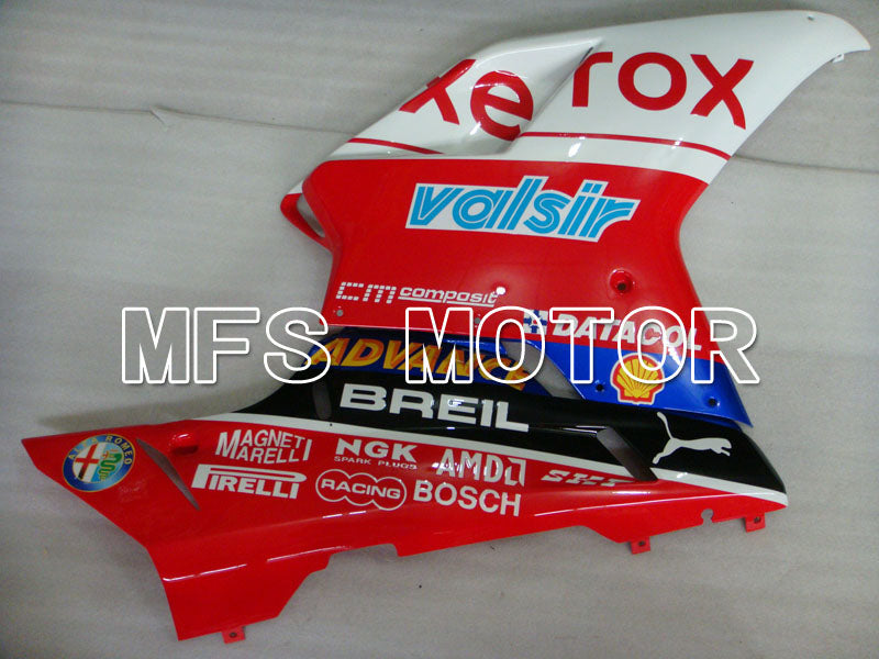 Ducati 848 / 1098 / 1198 2007-2011 Injection ABS Fairing - Xerox - Red White - MFS4106 - Fairings Kit