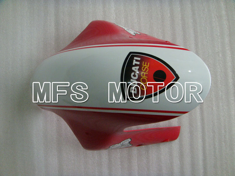 Ducati 848 / 1098 / 1198 2007-2011 Injection ABS Fairing - INFO STRADA - Red White - MFS4123 - Fairings Kit