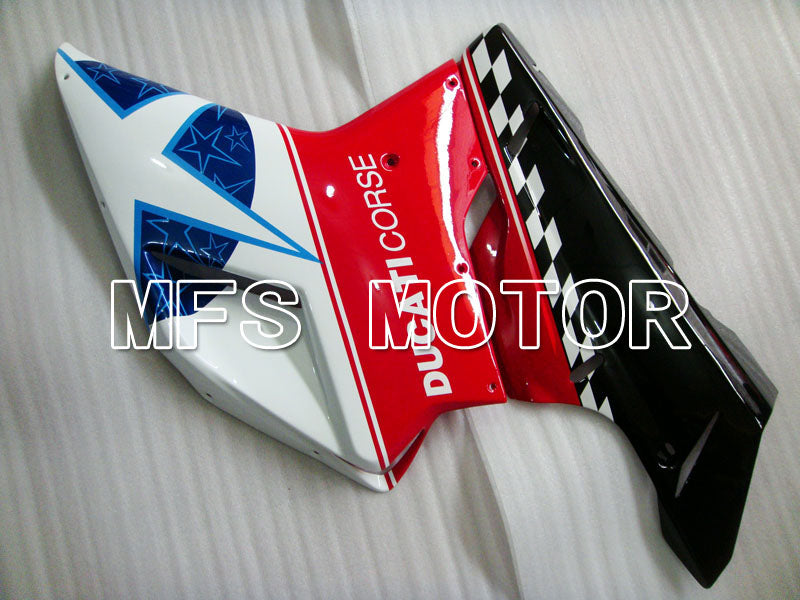 Ducati 848 / 1098 / 1198 2007-2011 Injection ABS Fairing - Others - Red White - MFS4126 - Fairings Kit