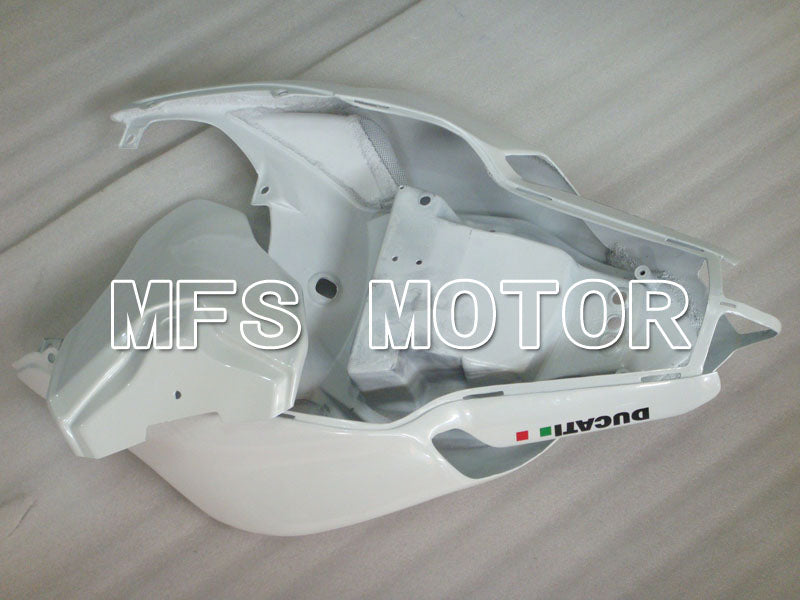 Ducati 848 / 1098 / 1198 2007-2011 Injection ABS Fairing - Factory Style - Black White - MFS4138 - Fairings Kit
