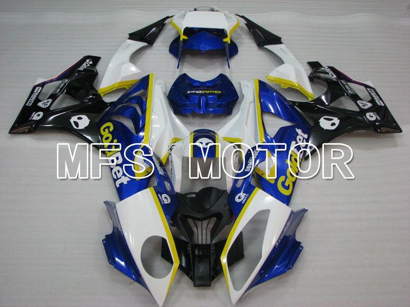 BMW S1000RR 2009-2014 Injection ABS Fairing - Factory Style - Black White Blue - MFS4150 - Fairings Kit