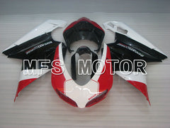 Ducati 848 / 1098 / 1198 2007-2011 Injection ABS Fairing - Factory Style - Black Red - MFS4152 - Fairings Kit