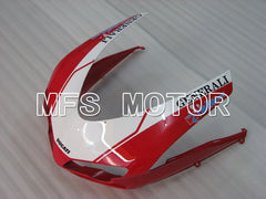 Ducati 848 / 1098 / 1198 2007-2011 Injection ABS Fairing - Factory Style - Red White - MFS4159 - Fairings Kit
