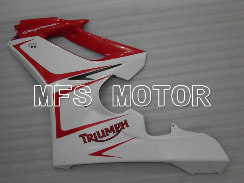 Triumph Daytona 675 2006-2008 Injection ABS Fairing - Factory Style - Red White - MFS4179 - Fairings Kit