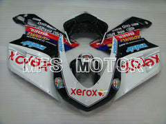 Ducati 848 / 1098 / 1198 2007-2011 Injection ABS Fairing - Xerox - Black White - MFS4187 - Fairings Kit