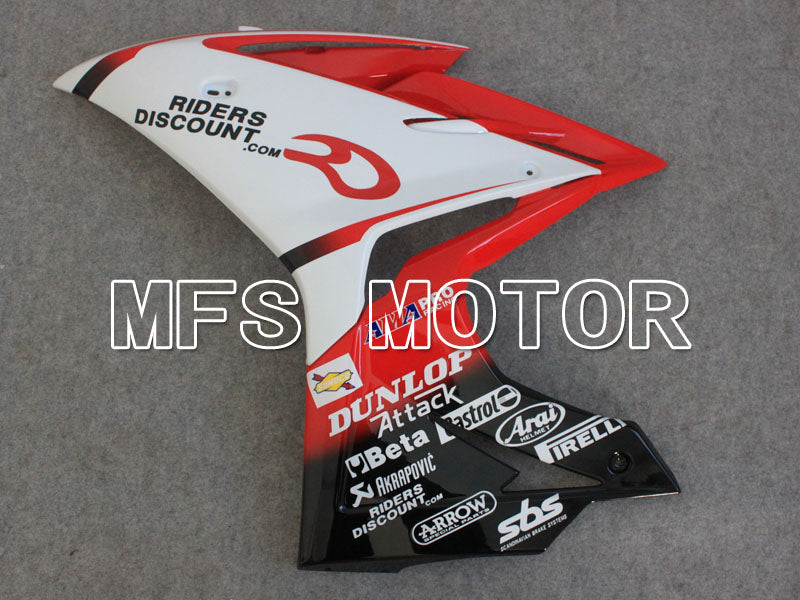 Triumph Daytona 675 2013-2016 Injection ABS Fairing - DUNLOP - Red White - MFS4227 - Fairings Kit