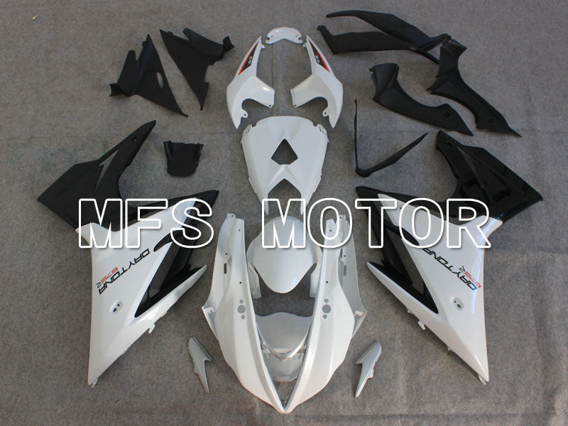 Triumph Daytona 675 2013-2016 Injection ABS Fairing - Factory Style - Black White - MFS4231 - Fairings Kit