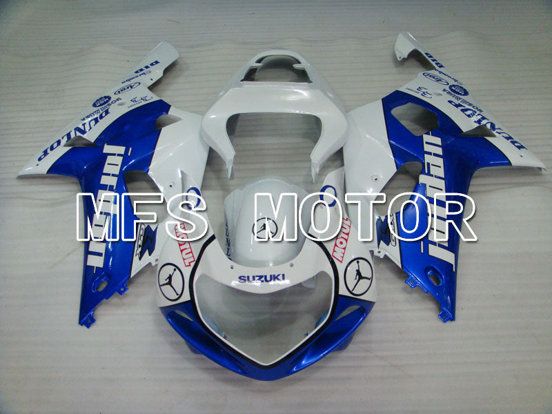 Suzuki GSXR1000 2000-2002 Injection ABS Fairing - Jordan - Blue White - MFS4249 - Fairings Kit