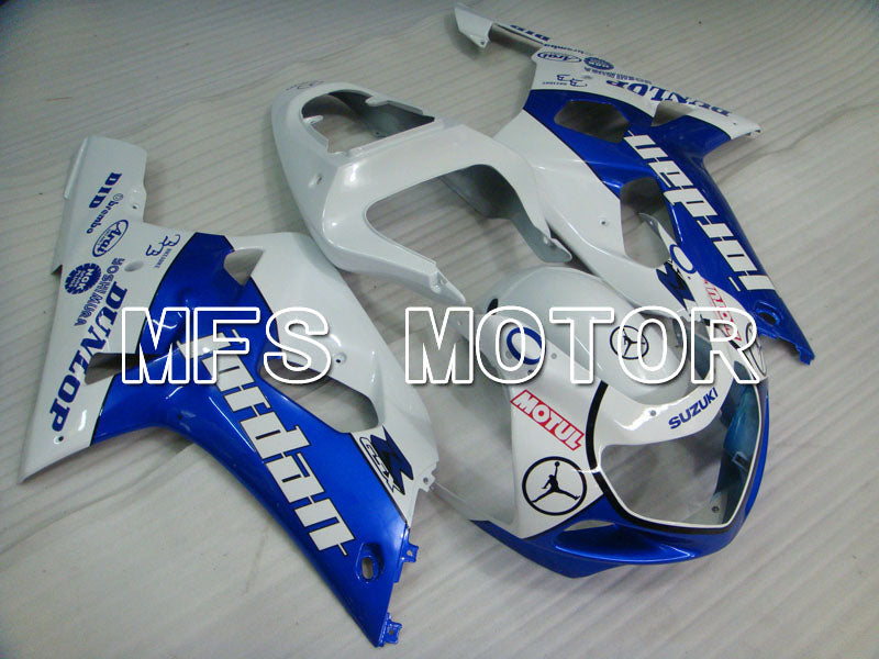 Suzuki GSXR1000 2000-2002 Injection ABS Fairing - Jordan - Blue White - MFS4249 - Fairings Kit