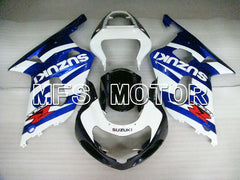 Suzuki GSXR1000 2000-2002 Injection ABS Fairing - Factory Style - Blue White - MFS4267 - Fairings Kit