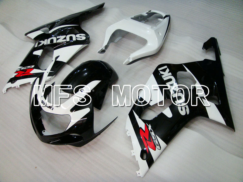 Suzuki GSXR1000 2000-2002 Injection ABS Fairing - Factory Style - Black White - MFS4274 - Fairings Kit