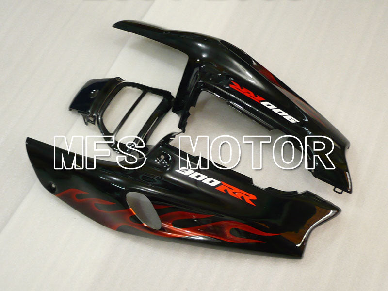Honda CBR900RR 893 1994-1995 ABS Fairing - Flame - Orange Black - MFS4293 - Fairings Kit