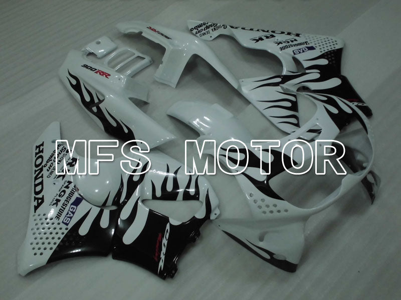 Honda CBR900RR 893 1994-1995 ABS Fairing - Flame - Black White - MFS4297 - Fairings Kit