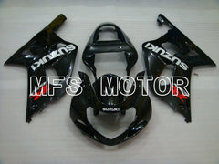Suzuki GSXR1000 2000-2002 Injection ABS Fairing - Factory Style - Black - MFS4318 - Fairings Kit