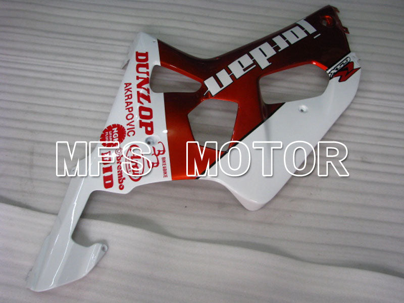 Suzuki GSXR1000 2000-2002 Injection ABS Fairing - Jordan - Orange White - MFS4326 - Fairings Kit