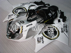 Aprilia RSV 1000 R 2004-2009 ABS Fairing - Lucky Strike - White Black - MFS4333 - Fairings Kit