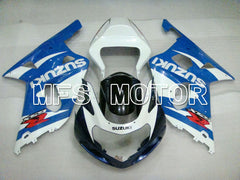 Suzuki GSXR1000 2000-2002 Injection ABS Fairing - Factory Style - Blue White - MFS4336 - Fairings Kit