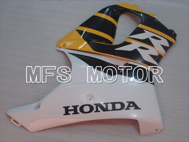 Honda CBR900RR 919 1998-1999 ABS Fairing - Factory Style - Yellow White - MFS4371 - Fairings Kit