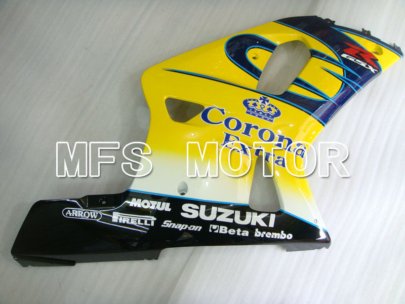 Suzuki GSXR1000 2000-2002 Injection ABS Fairing - Corona - Blue Yellow - MFS4379 - Fairings Kit