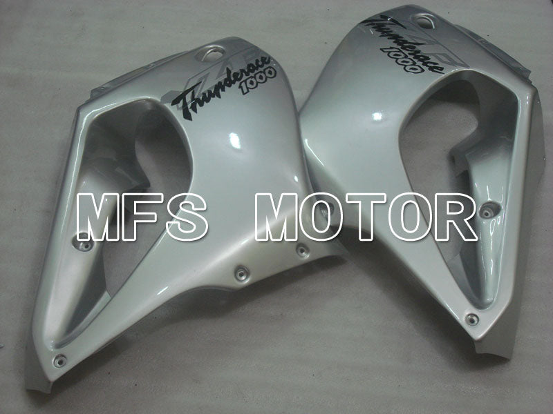Yamaha YZF1000R 1997-2007 ABS Fairing - Factory Style - Black Silver - MFS4386 - Fairings Kit