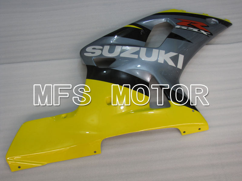 Suzuki GSXR1000 2000-2002 Injection ABS Fairing - Factory Style - Yellow Gray - MFS4387 - Fairings Kit