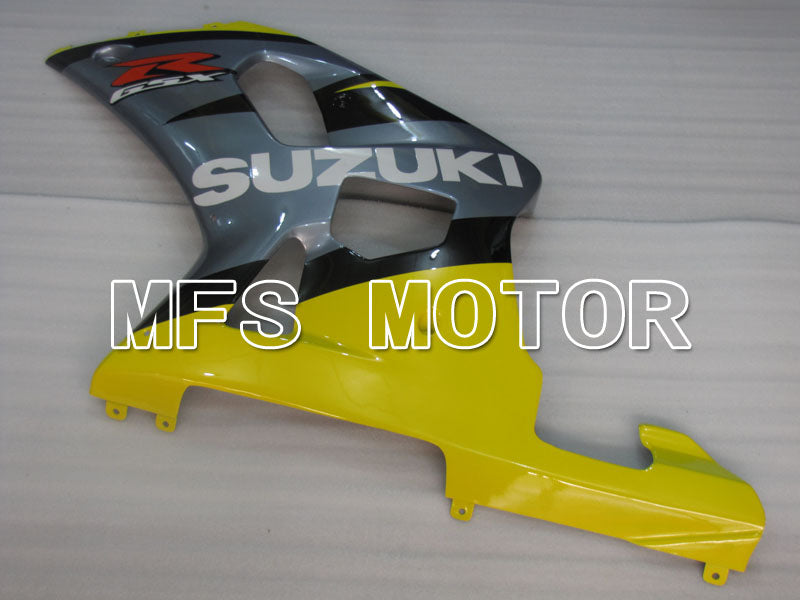Suzuki GSXR1000 2000-2002 Injection ABS Fairing - Factory Style - Yellow Gray - MFS4387 - Fairings Kit