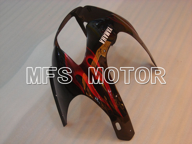 Yamaha YZF1000R 1997-2007 ABS Fairing - Flame- Black Red - MFS4397 - Fairings Kit