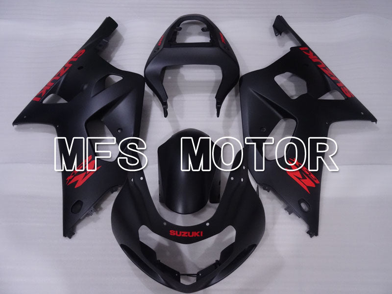 Suzuki GSXR1000 2000-2002 Injection ABS Fairing - Factory Style - Black Matte - MFS4422 - Fairings Kit
