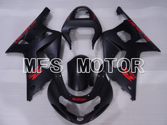 Suzuki GSXR1000 2000-2002 Injection ABS Fairing - Factory Style - Black Matte - MFS4422 - Fairings Kit