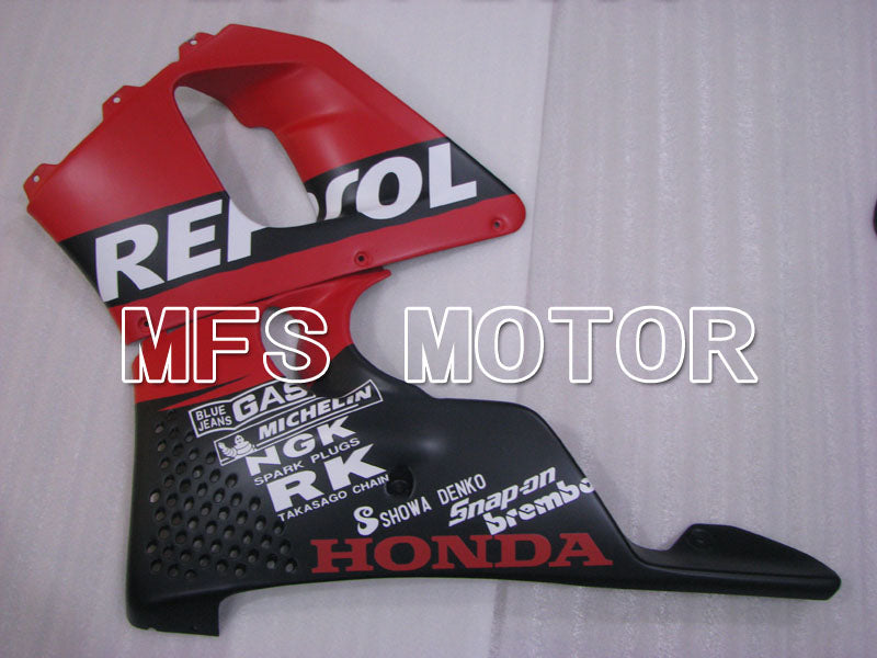 Honda CBR900RR 919 1998-1999 ABS Fairing - Repsol - Black Red Matte - MFS4434 - Fairings Kit