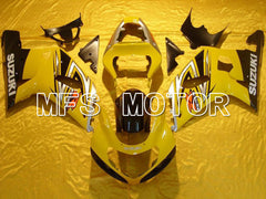 Suzuki GSXR600 2001-2003 Injection ABS Fairing - Factory Style - Yellow - MFS4609 - Fairings Kit