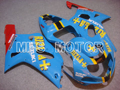 Suzuki GSXR600 2001-2003 Injection ABS Fairing - Rizla+ - Blue - MFS4678 - Fairings Kit