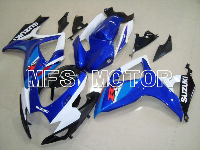 Suzuki GSXR600 GSXR750 2006-2007 Injection ABS Fairing - Factory - Blue White Black - MFS4969 - Fairings Kit