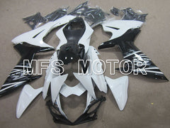 Suzuki GSXR600 GSXR750 2011-2024 Injection ABS Fairing - Factory Style - Black White - MFS5134 - Fairings Kit