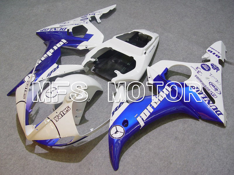 Yamaha YZF-R6 2005 Injection ABS Fairing - Jordan - Blue White - MFS5256 - Fairings Kit