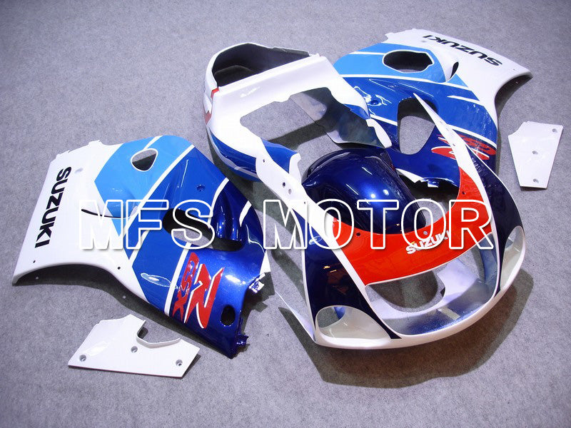 Suzuki GSXR750 1996-1999 ABS Fairing - Factory Style - Blue White - MFS6895 - Fairings Kit
