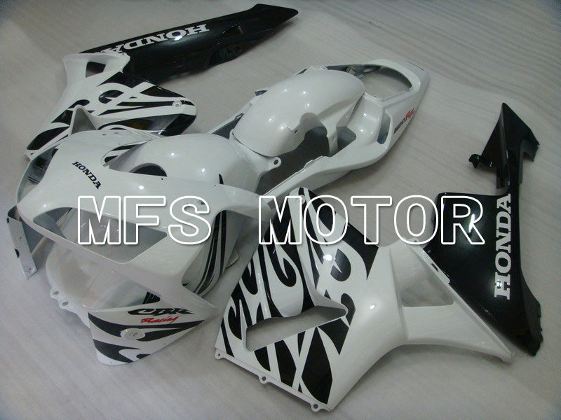Honda CBR600RR 2003-2004 ABS Injection Fairing - Others - Black White - MFS5299 - Fairings Kit