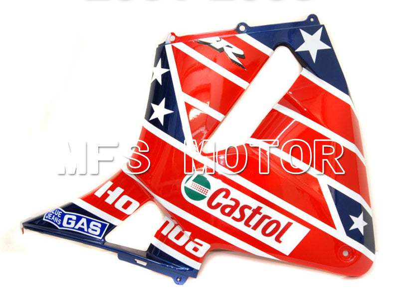 Honda CBR600RR 2005-2006 Injection ABS Fairing - Castrol - Blue Red - MFS5393 - Fairings Kit