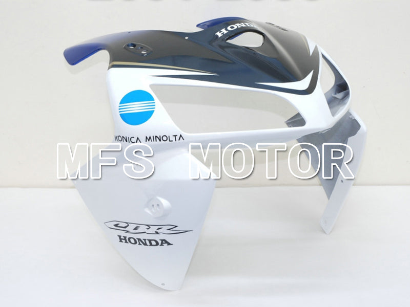 Honda CBR600RR 2005-2006 Injection ABS Fairing - Konica Minolta - Black White Blue - MFS5442 - Fairings Kit