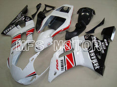 Yamaha YZF-R6 1998-2002 Injection ABS Fairing - Factory Style - Black White Red - MFS5494 - Fairings Kit