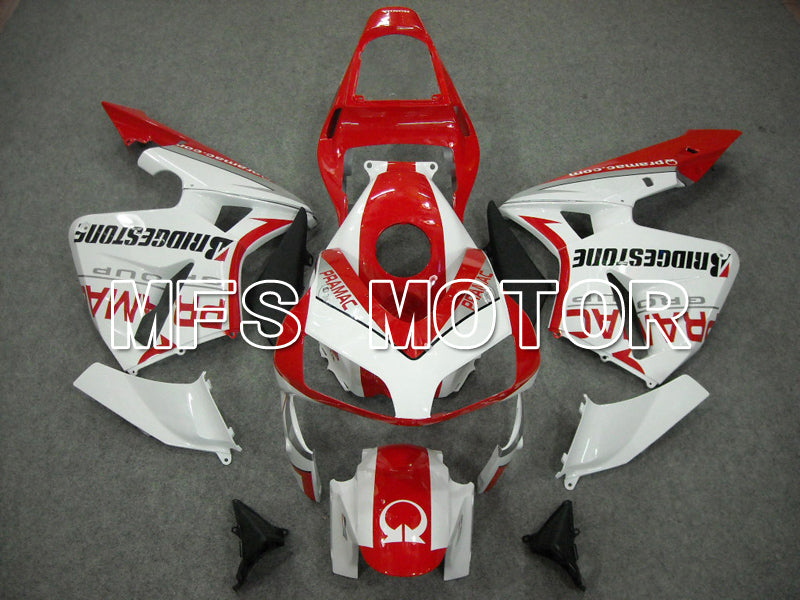 Honda CBR600RR 2003-2004 ABS Injection Fairing - PRAMAC - Red White - MFS5513 - Fairings Kit