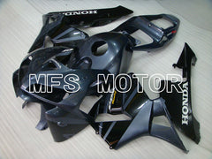 Honda CBR600RR 2005-2006 Injection ABS Fairing - Factory Style - Gray Black - MFS5526 - Fairings Kit