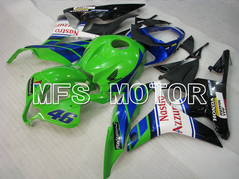 Honda CBR600RR 2007-2008 Injection ABS Fairing - Nastro Azzurro - Yellow Green - MFS5688 - Fairings Kit