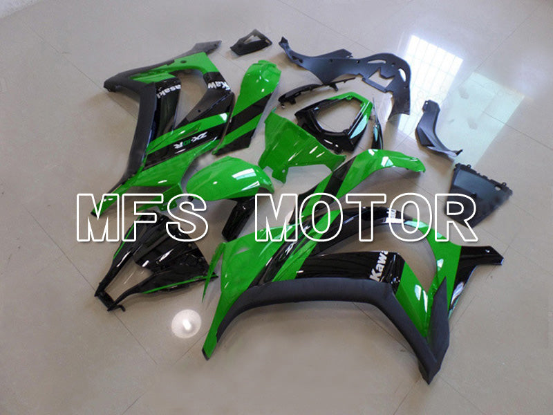 Kawasaki NINJA ZX10R 2011-2015 Injection ABS Fairing - Others - Black Green - MFS6016 - Fairings Kit