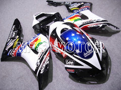 Honda CBR1000RR 2006-2007 Injection ABS Fairing - CARRERA - Black White - MFS6067 - Fairings Kit