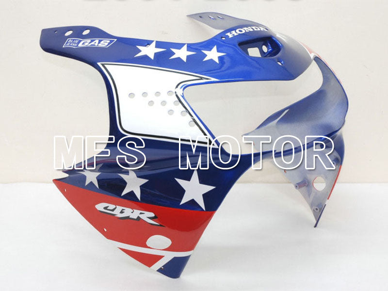 Honda CBR900RR 919 1998-1999 ABS Fairing - Castrol - Blue Red - MFS6157 - Fairings Kit
