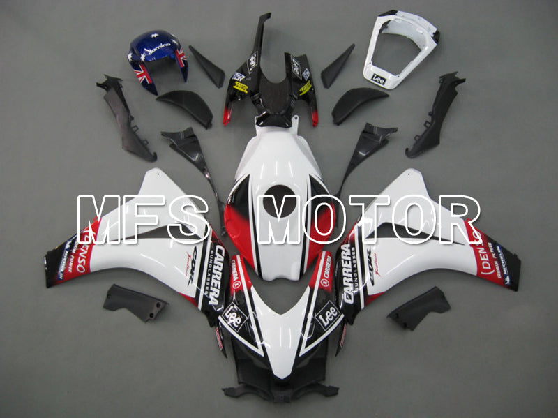 Honda CBR1000RR 2008-2011 Injection ABS Fairing - CARRERA - Black White - MFS6184 - Fairings Kit